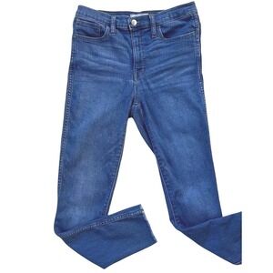 Madewell High Rise Skinny Jeans Dark Wash‎ Denim Everyday Casual Size 28